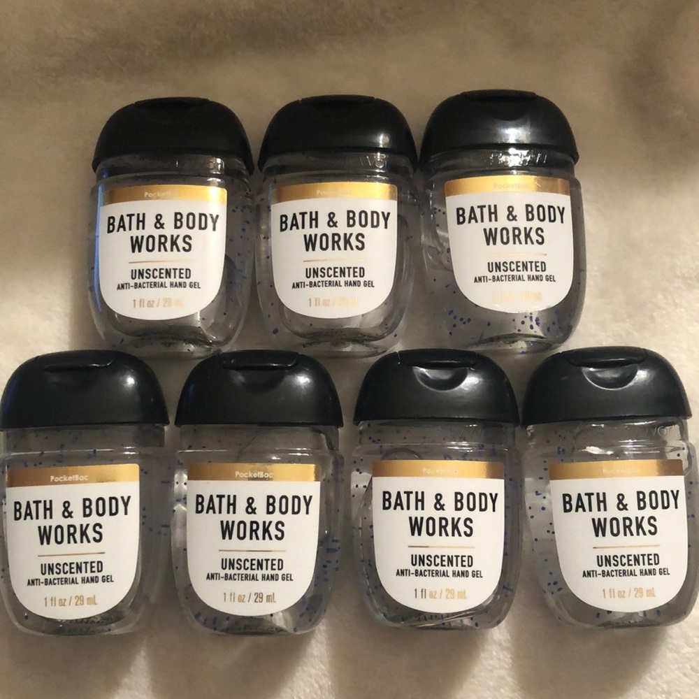 Bath and Body Works UNSCENTED Pocketbac Lot of 7